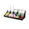 Mind Reader Black 11 Compartment Breakroom Coffee and Condiment Organizer